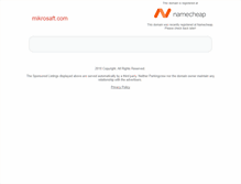 Tablet Screenshot of mikrosaft.com